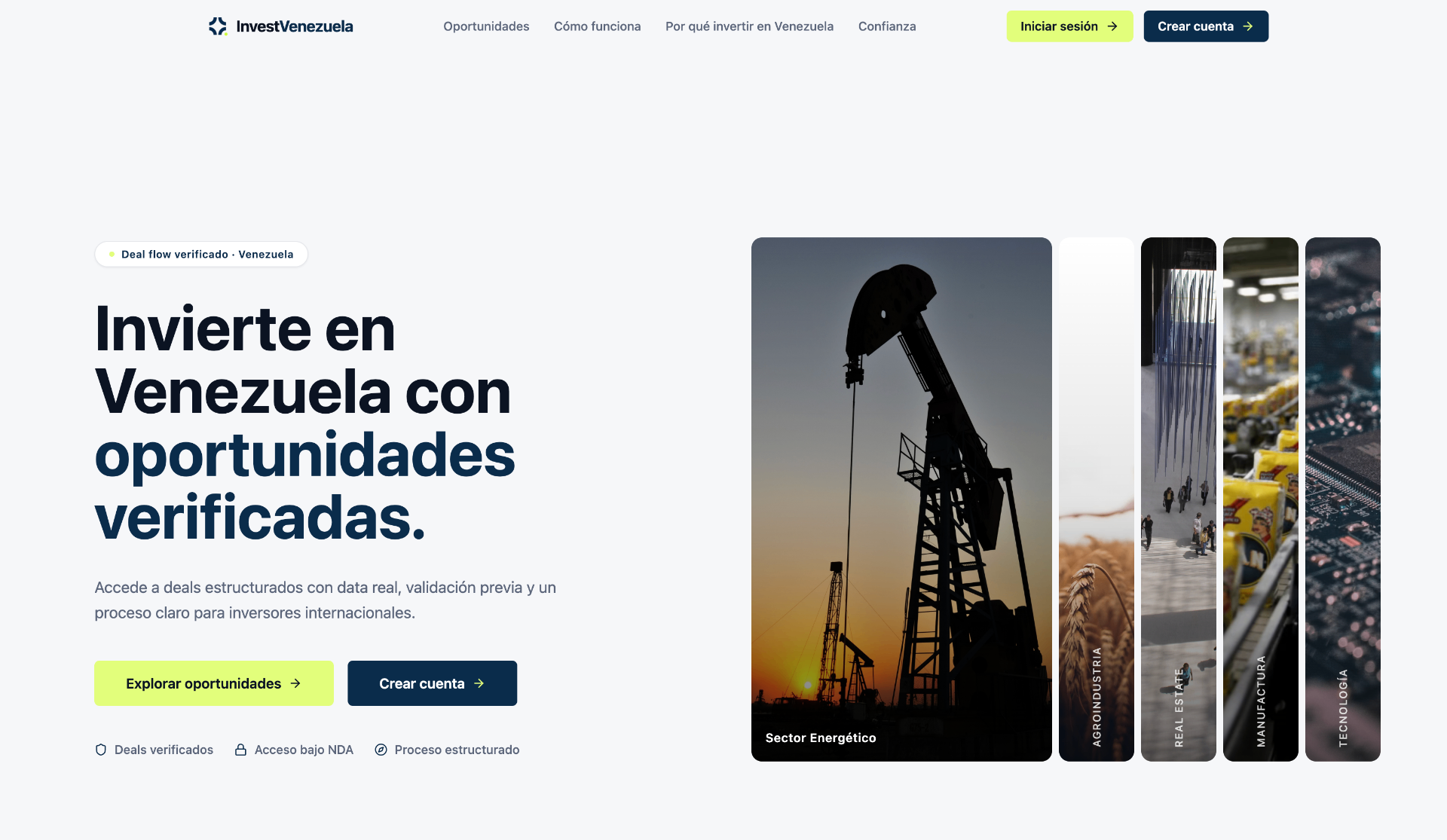 InvestVenezuela: la capa de datos que el capital internacional necesitaba para entrar a Venezuela